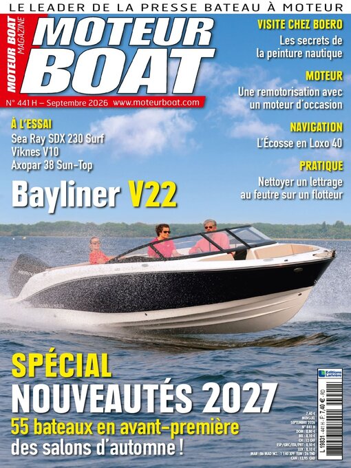 Cover image for Moteur Boat Magazine